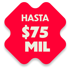 Hasta $75.000