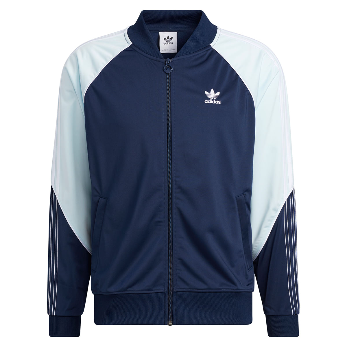 Campera adidas celeste online hombre