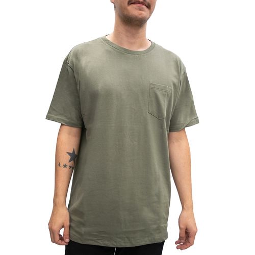 Remera Quiksilver Mc Basic Pocket Hombre