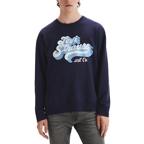 Buzo Levis Relaxed Crewneck Strauss Shadow Hombre