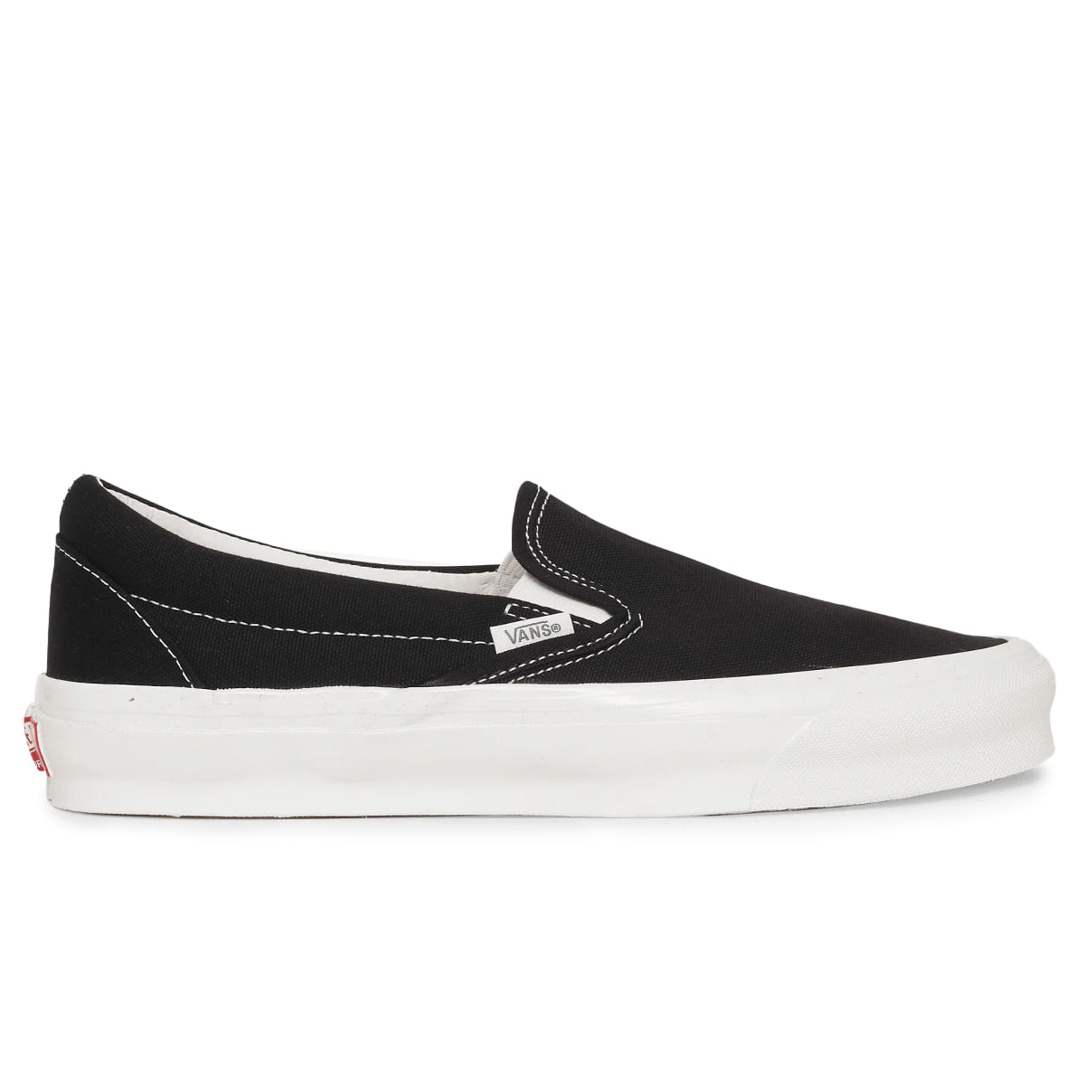 vans negro sin agujeta