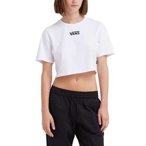 Remera Vans Flying V Crew Crop Ii Mujer