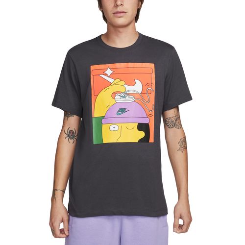 Remera Nike Nsw Tee Oc Pack 4 Anthracite Hombre