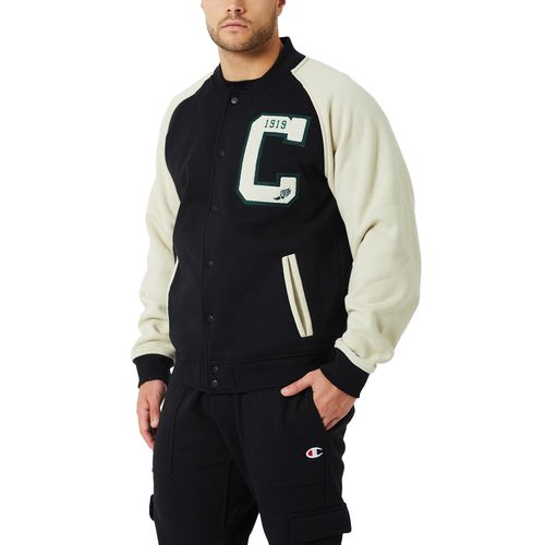 Campera Champion Superfleece Letterman Jacket Unisex