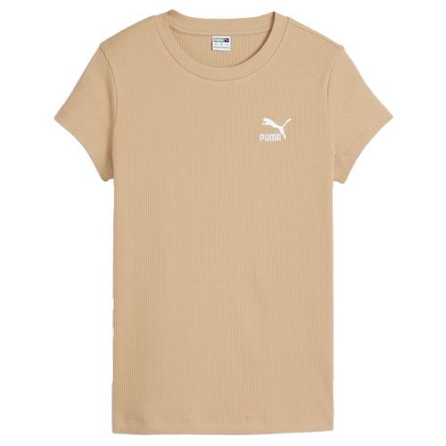 Remera Puma Classics Ribbed Slim Mujer