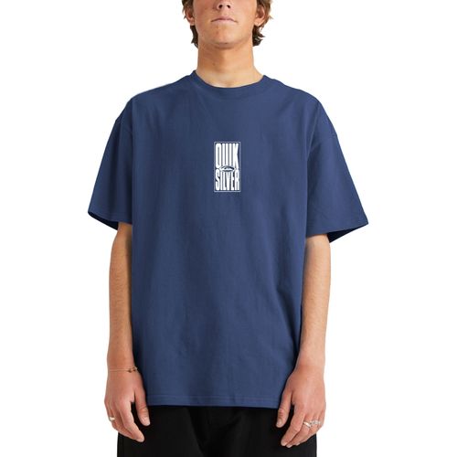 Remera Quiksilver Mc Tall Stack Stn Hombre