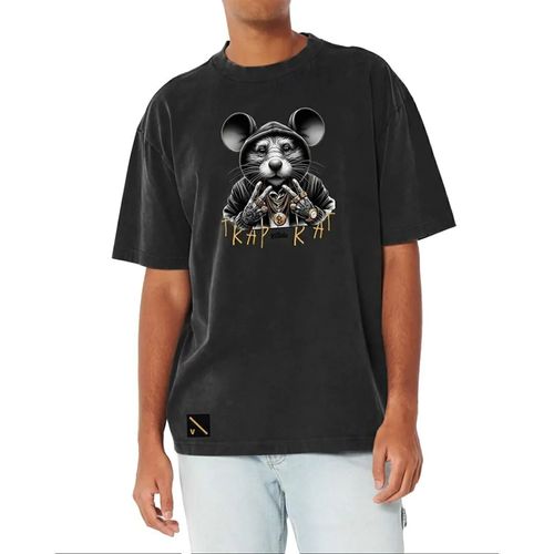 Remera Villala Rat Oversize Hombre