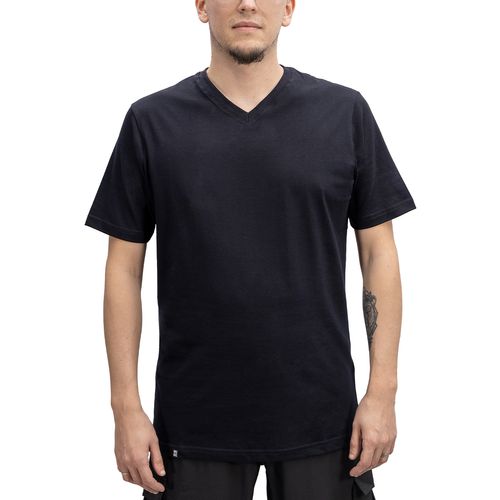 Remera Nube Negra Escote V Hombre