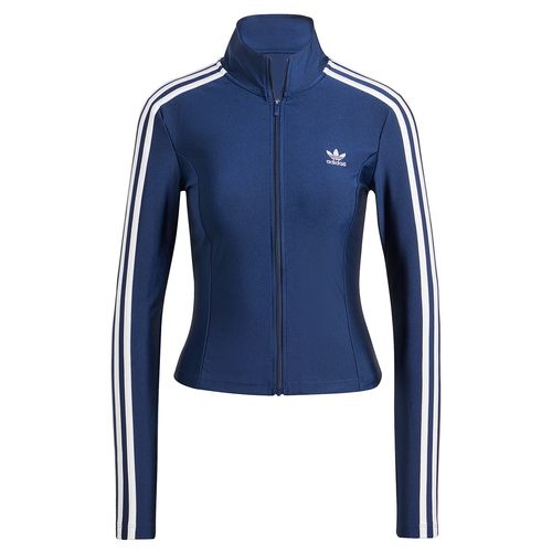 Campera Adidas Originals Adicolor 3 Tiras Ajustada Mujer