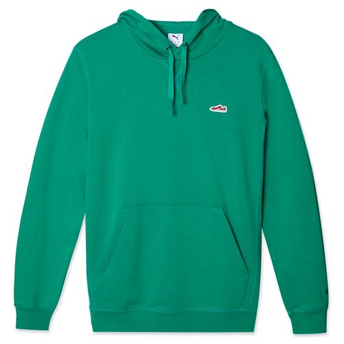 Buzo Puma Wardrobe Essentials Suede Hoodie Hombre