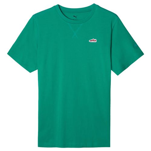 Remera Puma Wardrobe Essentials Suede Tee Hombre