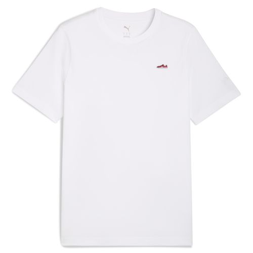 Remera Puma Wardrobe Ess Suede Tee Hombre