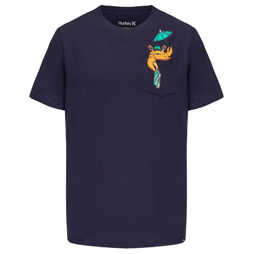 Remera Hurley Ss Icon Crab Hombre