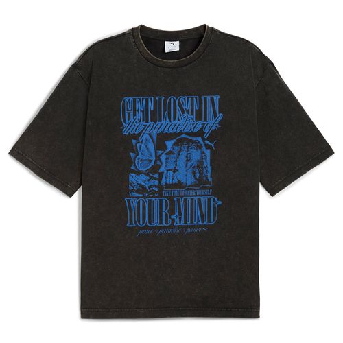 Remera Puma Graphic Paradise Mindset Washe Hombre