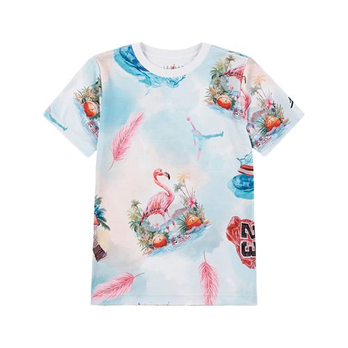 Remera Air Jordan Flamingo NiÑo