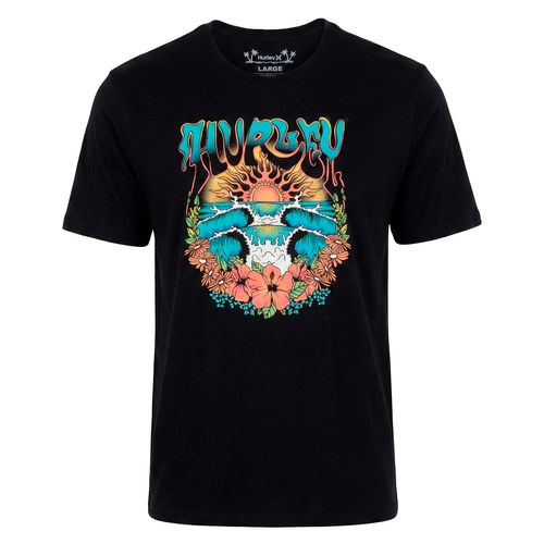 Remera Hurley Pipeline Ss Hombre