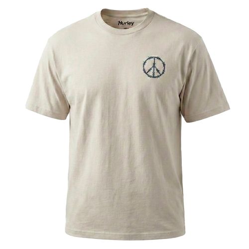 Remera Hurley Hard Peace Ss Hombre